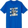 thumbnail image 2 of Beetlejuice Beetlejuice Astrid Betelgeuse Blue Men's Crew Neck Short Sleeve Tee-Medium, 2 of 3