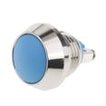 thumbnail image 3 of Colaxi 12mm Metal Blue Push Button Waterproof Momentary Switch Srcrew Terminal IP67 For Car Auto Engine PC, 3 of 7
