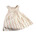 thumbnail image 2 of Économies d'Été! Robe d'Été pour Enfants, Robes Décontractées pour Filles en Liquidation, Robe Sans Manches à Col Suspendu pour Enfants, Robe d'Été Décontractée à Col Rond, 2 of 3