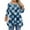 Blue, variant on TQWQT Womens Plus Size Tops Cute Womens Tops 4x Plus Size Crewneck Floral Print Long Sleeve Tops Dressy Casual T Shirts 5x Women Plus Size Clothing Beige L