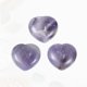 thumbnail image 5 of Vocoste - 3 cristales de imitación de amatista morada, piedra de corazón tallada, piedra de palma de bolsillo para relajarse contra el estrés, 5 of 7