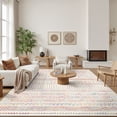 thumbnail image 3 of CHITOOMA 9'x12' Area Rugs for Living Room, Washable Rugs Print Pattern Boho Soft Geometric Bohemian Carpet Indoor Rug for Bedroom Dining Room Office Nonslip Foldable Rug, 3 of 11