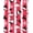 Red, Pattern 4, variant on ODIKA 4'x6' Machine Washable Non-Slip Area Rug, Festive Scripted Merry Design with Interlocking Evergreen Branches High Traffic Rug with Pad, Green, 638554