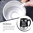 thumbnail image 3 of Yuarrent Taza de café, agua, tazas magnéticas automáticas para revolver, taza mezcladora inteligente, tazas mezcladoras de cocina para restaurante, Utensilios de cocina Negro Yuarrent HA081262-03, 3 of 6