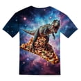 thumbnail image 4 of WAYUTE Boys Tshirts Short Sleeve Crewneck Funny Dinosaur Printed Soft Cute T Shirt for Toddler Kids Trendy Outdoor Casual Summer, 4 of 4