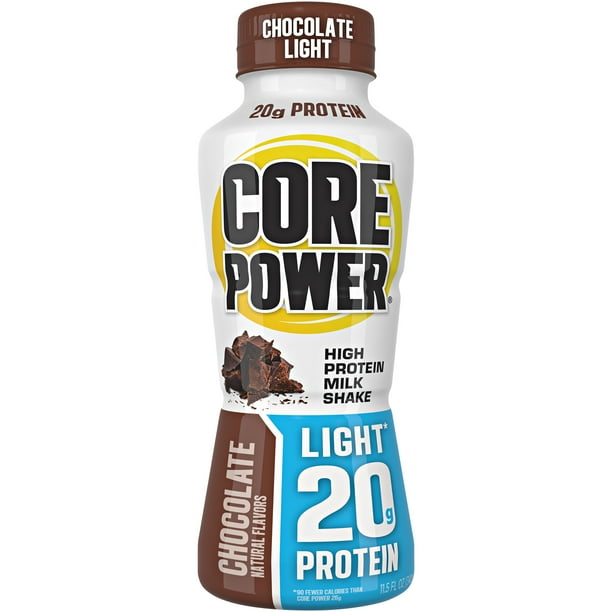 Core Power Chocolate Light High Protein Milk Shake, 11.5 Fl. Oz