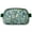 Dark-green-71, variant on Bright Floral Fanny Pack – Summer Garden Waist Bag with Artistic Bloom, Peonies, Bees & Tropical Leaf Accents