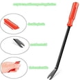 thumbnail image 3 of Plastic Fastener Remover Clip Removal Tool, Door Panel (Upholstery) Remover Tool for Automotive Audio Equipment, Door Panels, Trim Panels, Window Trim, Emblems, Plastic and Metal Clips, 3 of 3