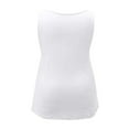 thumbnail image 6 of Lixiuxyad Women's Sleeveless Elegant Sheer Mesh Insert Casual Vest Stylish And Dressy Casual,White XXXXXL, 6 of 6