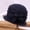 Navy, variant on Hot Sales under $10 Navy Berets GIJNRIUIUA Wool Mother Hat Outdoor Warm Windproof Basin Hat Women's Topper Hat Newsboy Flat Cap