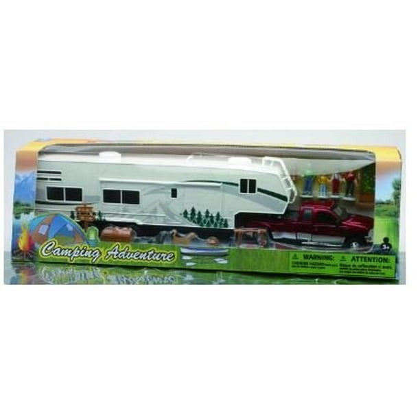 Toy Truck Replica With Fifth Wheel
