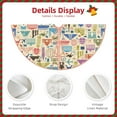 thumbnail image 5 of Bingfone Christmas Tree Skirt Mat Christmas Decoration Interior 30"-Famous Places, 5 of 8