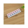 thumbnail image 2 of Portable Travel Pill Tablet Storage Box Medicine Organizer Container Holder Case(Random Colors), 2 of 6