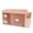 Rose, variante sur YAOMOBB Solution de Rangement Ordonnée et Ordonnée Organisateur de Bureau Fenêtre Transparente Conteneur de Rangement à Plusieurs Niveaux avec Tiroir