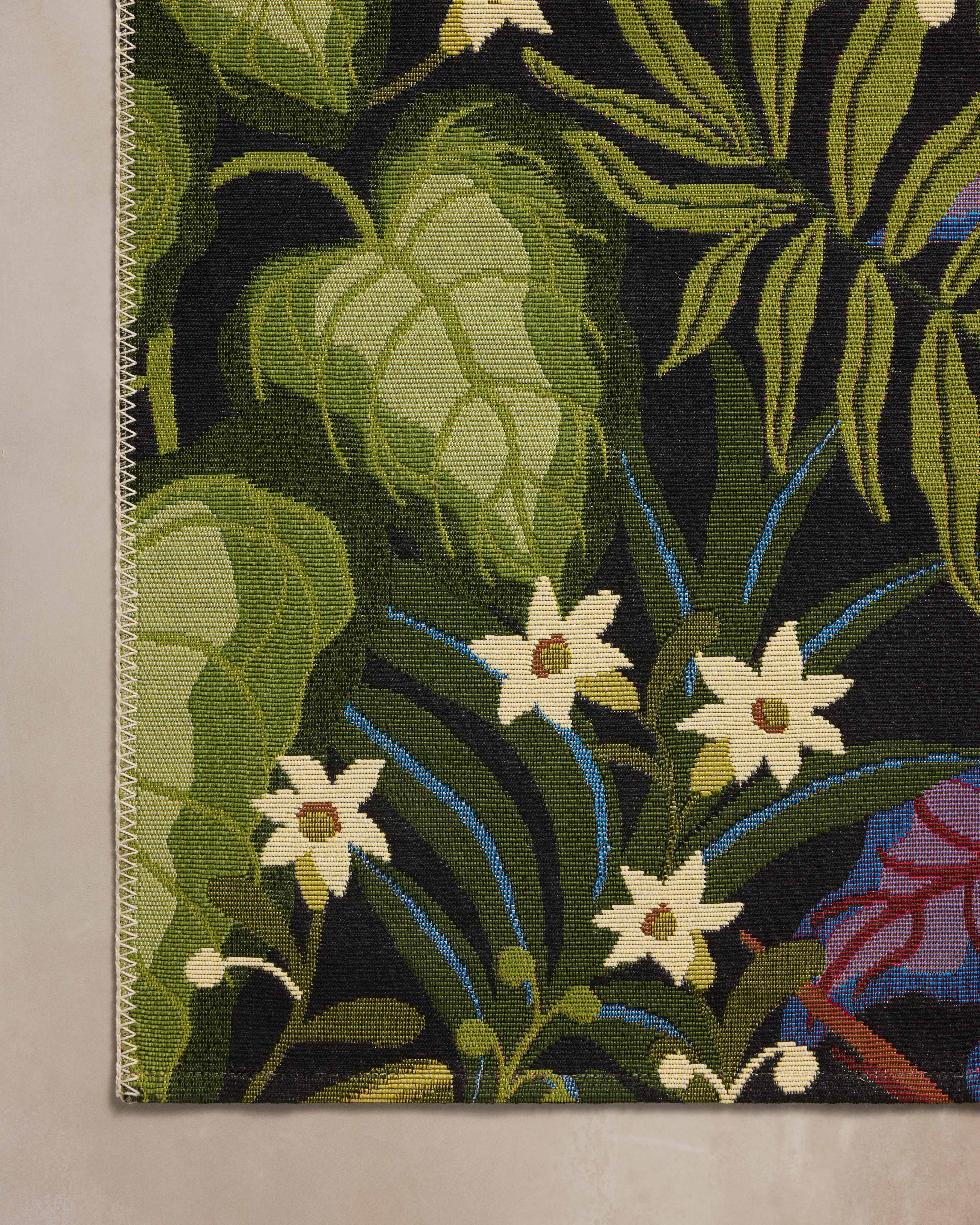 Loloi Botanical Onyx / Multi Indoor/Outdoor Area Rug