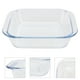 thumbnail image 3 of EeaseMX 1 plato de vidrio para servir comida, para horno, para pescado al vapor, color blanco, 3 of 7