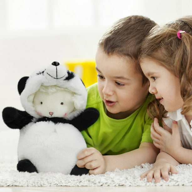 Yoslce Big Doll 20Cm Soft Plush Dolls Cute Lamb Doll Transformed Into