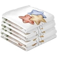thumbnail image 5 of Watercolor Little Mouse Balloon Dish Towels Set of 4, Stars Rainbow Washable Tea Towels Dishcloths Lint-Free 18x28 Inch Fast Drying for Kitchen Restaurant Bar Clean, 5 of 5