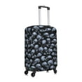 thumbnail image 3 of Easygdp Gothic Skull Double-Sided Printed Elastic Suitcase Protective Cover,Invisible Zipper, Business Trip Luggage Cases,Washable And Resistant To Falling -Small, 3 of 9