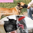 thumbnail image 5 of Cubierta de nylon respirable de la boca del perro de la malla, bozal del ajuste rápido con las correas ajustables, cubierta de la boca del animal doméstico, p, 5 of 5
