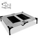 thumbnail image 2 of Elevada para Perro con Toldo de Sombra. Cunas para Mascota con Capota Extraíble. Interiore o Exteriore. Ligero y Portátil. Gris Medio., 2 of 6