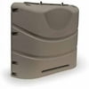 Camco 40531 Propane Tank Cover - Fits 20 lb. or 30 lb. Steel Double Tanks, Champagne