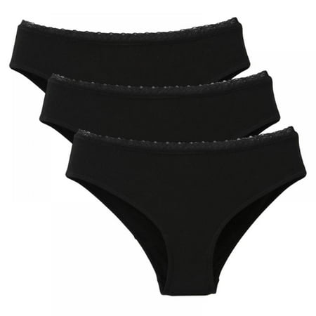 

3 Pack Women s Cotton High Leg Brief Underwear