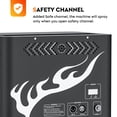 thumbnail image 4 of 300W 3 Heads Fire Flame Stage Effect Machine DMX Control Fire Flame Machine 3-4M, 4 of 14