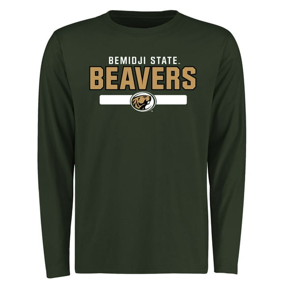 Men's Green Bemidji State Beavers Team Strong Long Sleeve T-Shirt