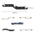 thumbnail image 3 of Adhesive Kitchen Hanger Hook Heavy Duty Hanger Organizer for Robes Coats Scarves Belts, 3 of 3