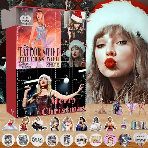 24 Pieces Taylor Swift Advent Calendar 2023 Christmas Advent