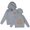 Grey, variant on Girls Christmas Hoodie Soft Long Sleeve Sweatshirt Cute Pullover Top Cozy Winter Clothes For Kids Holiday Outfit