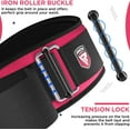 thumbnail image 2 of RDX Weight Lifting Belt, 6 Inch Curved Padded Back Lumbar Support, Functional Fitness Strength Training, Core Exercise Workout Bodybuilding Powerlifting Deadlifts Squats, Home Gym Equipment, 2 of 8
