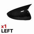 thumbnail image 3 of 1Pair Rearview Mirror Cover for Kia Forte K3 Cerato Bright Black, 3 of 5