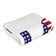 thumbnail image 2 of KLL Patriotic Skull Art Ultra Absorbent & Soft Hand Towels for Bath, Hand, Face, Gym and Spa-27.5x16in, 2 of 8