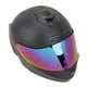 thumbnail image 4 of Casco de motocicleta con protección multicapa, cálido, transpirable, cómodo, con capa de protección, casco integral para andar en bicicleta, lente de color negro mate M, 4 of 14