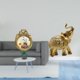 thumbnail image 2 of Marco de fotos redondo,Pequeño cuadro dorado vintage para la pared,Marco de fotos redondo decorativo de resina con ornamentos,Figura de escritorio,Estatua de, 2 of 8