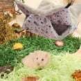 thumbnail image 4 of Hamaca colgante para animales pequeños, jaula tipo litera para hurones, juguete para hámster, 4 of 7