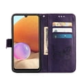thumbnail image 2 of Case for Samsung Galaxy A32 4G Embossing Butterfly Magnetic Premium Leather Flip Cover, 2 of 5