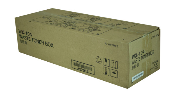 OEM Konica Minolta WX-104 (A7XWWY2) WASTE Toner CONTAINER , 110K YIELD - for use in Konica ...