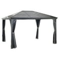 thumbnail image 1 of Sojag Verona 10 x 14 x 8.5 ft Charcoal Gazebo, 1 of 7