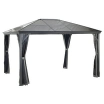 Sojag Verona 10 x 14 x 8.5 ft Charcoal Gazebo