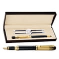 thumbnail image 2 of Frosted Fountain Pen with Ink Cartridge Comfortable Grip Fountain Pencil Set for Student Office, 2 of 12