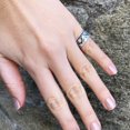 thumbnail image 2 of Women Nature Inspired Landscape Forest Mountains Ring Alloy Electroplated Silver Geometric Fashion Ring Jewelry, 2 of 2
