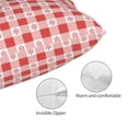 thumbnail image 3 of Balery Checkered Christmas With Snowflakes Funda de Cojín Estampada, Regalos para Mujeres, Regalos de Amor para Ella, Regalos para Novia o Esposa, Funda de Almohada-14"x20", 3 of 6