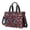 Mushroom and Psychedelic Purple Pattern, variant on Mushroom and Psychedelic Purple Pattern Canvas Messenger Tote Bag, Laptop Shoulder Bag with Multi Pockets & Removable Strap, Large Capacity Gifts for Women Men Teacher Nurse