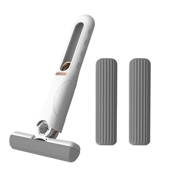Mini Fregona Portátil, Fregona Húmeda Y Seca, Fregonas Manos Libres Para Mesa De Té, Mostrador De Coche Sunnimix Mini trapeador portátil