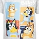 thumbnail image 5 of Pack de 2 camisetas Bluey Bingo Dad Little Boys azul/gris 7-8, 5 of 9