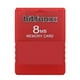 thumbnail image 3 of V1.966 Tarjetas Memoria McBoot 8 MB Gratuitas para Consola Datos Juegos PS2 () Rojo, 3 of 9