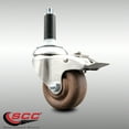 thumbnail image 2 of 3 Inch 316SS High Temp Glass Filled Nylon 3/4 Inch Stem Caster Lock Brake SCC, 2 of 2